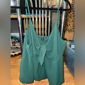 SHEIN tie front dress tank